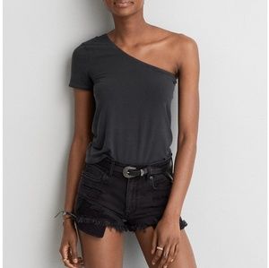 American Eagle One Shoulder Top